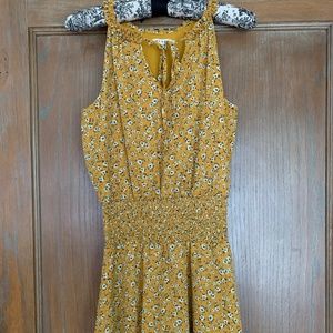 Francesca's Miami Yellow Sun Dress